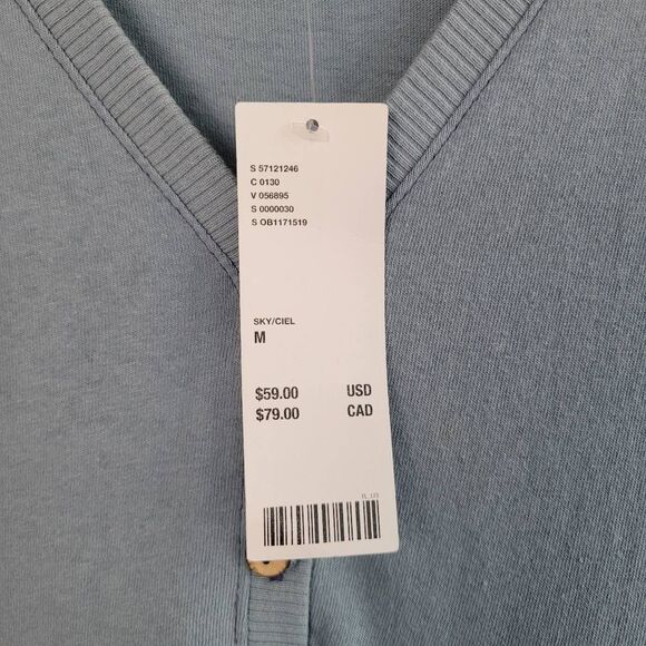 NWT Urban Outfitters medium blue babydoll top tunic dress with pockets boho - Picture 4 of 10